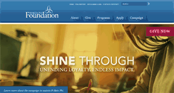 Desktop Screenshot of pibetaphifoundation.org